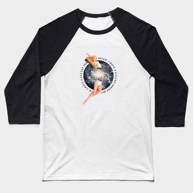 Galaxy Baseball T-Shirt by Winn Prints